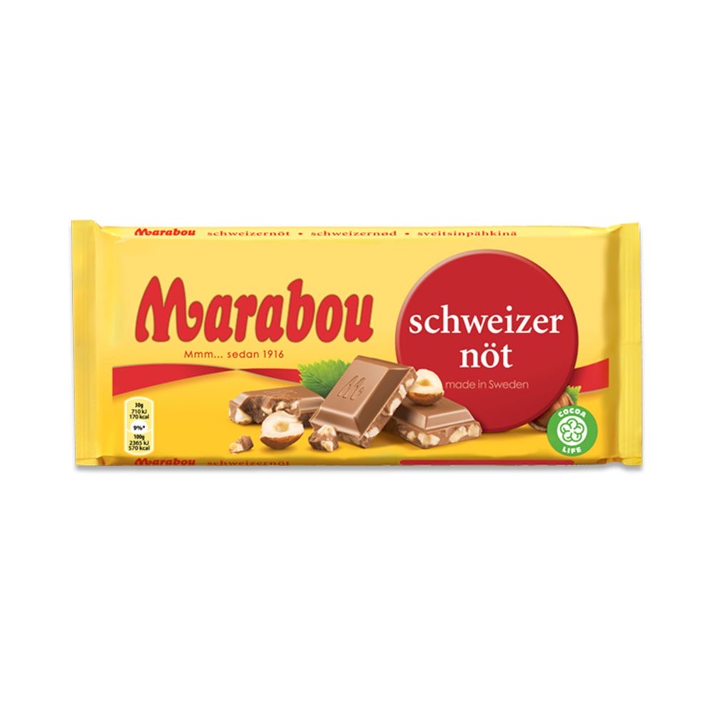 Marabou Schweizer nöt 200g